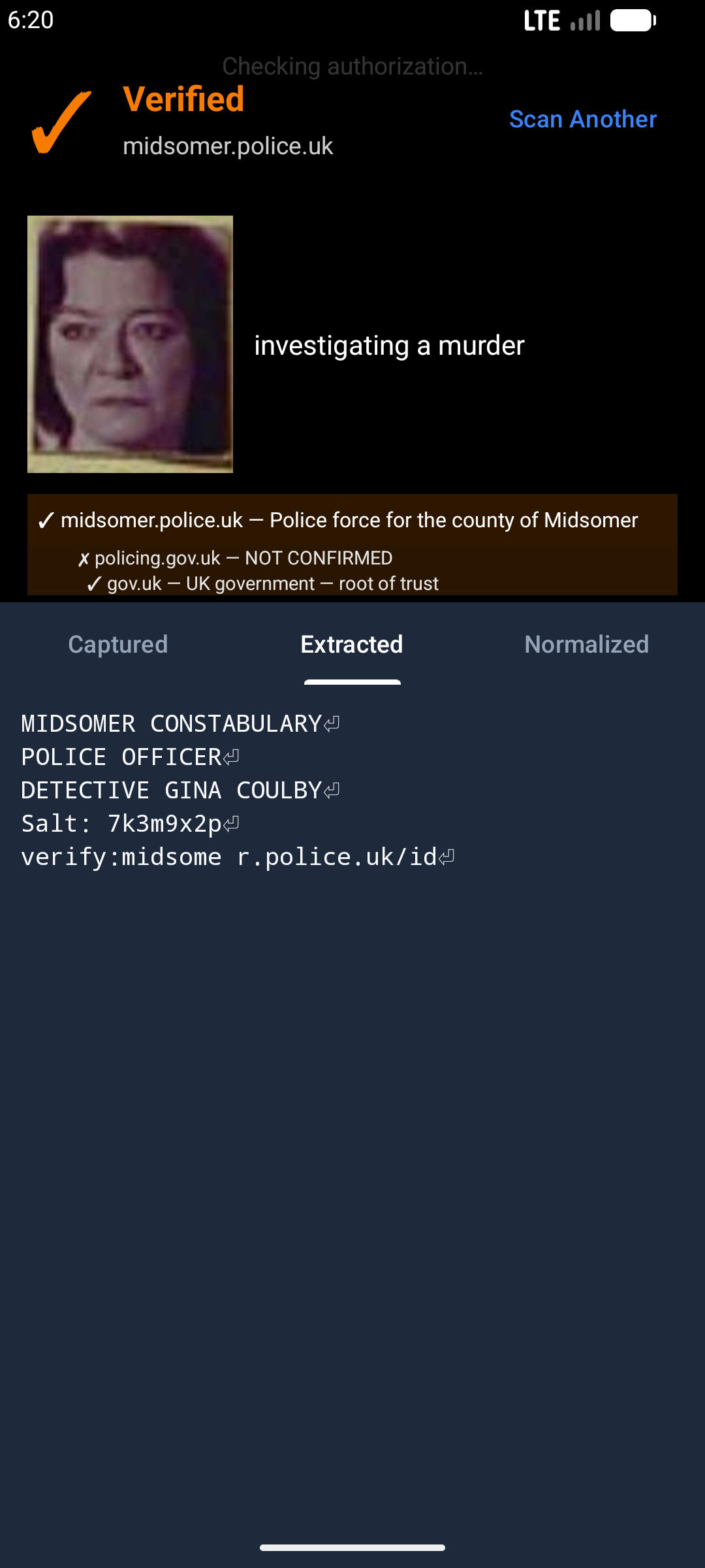Android: OCR extracted text