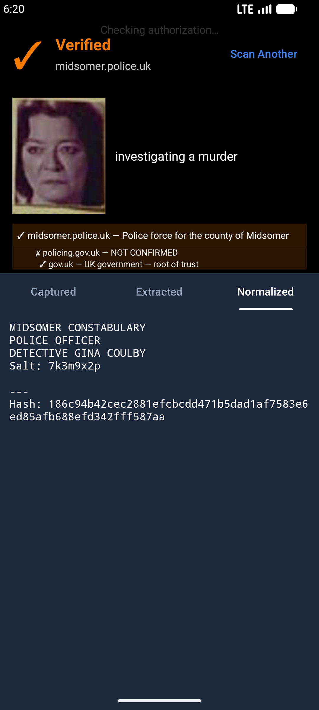 Android: normalized text