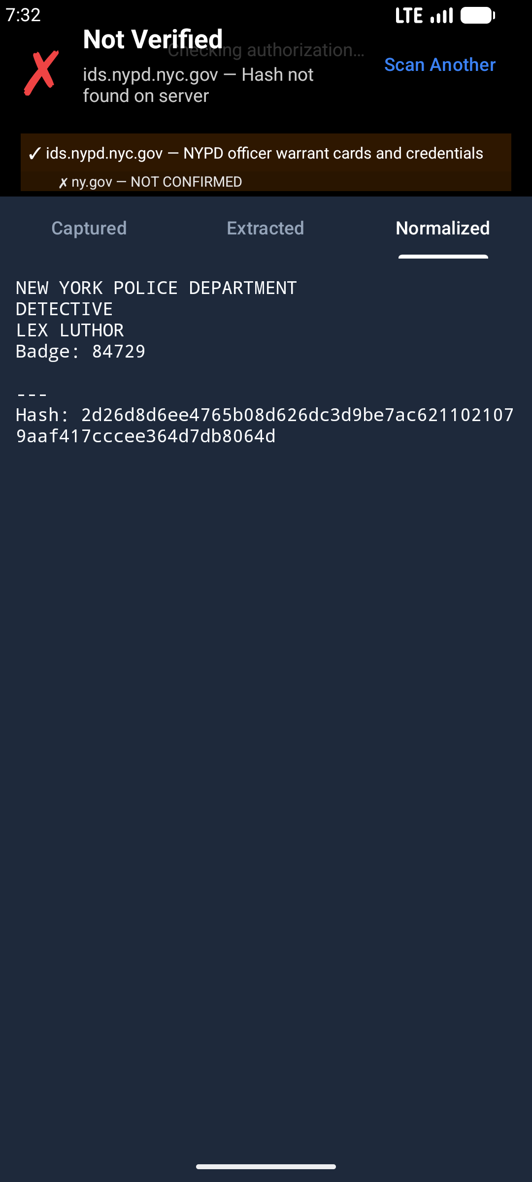 Android: normalized text